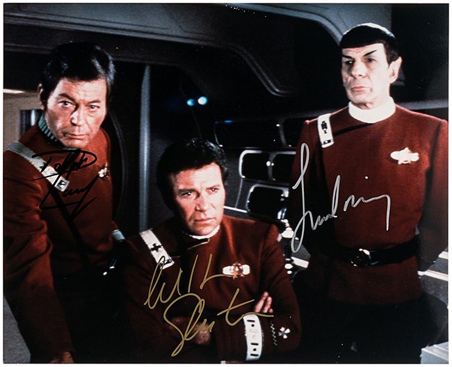 Star Trek: The Undiscovered Country Autograph 8 x 10 (1 of 1)