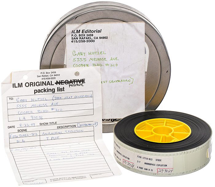 Star Trek Industrial Light & Magic Film Roll & Can (1 of 1)