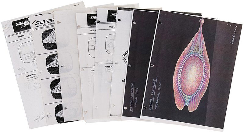 Star Trek: TNG "Galaxy's Child" Production Collection (1 of 1)