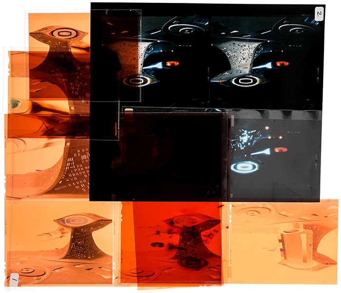 Star Trek: TNG Enterprise-D Film Negative Set (1 of 1)
