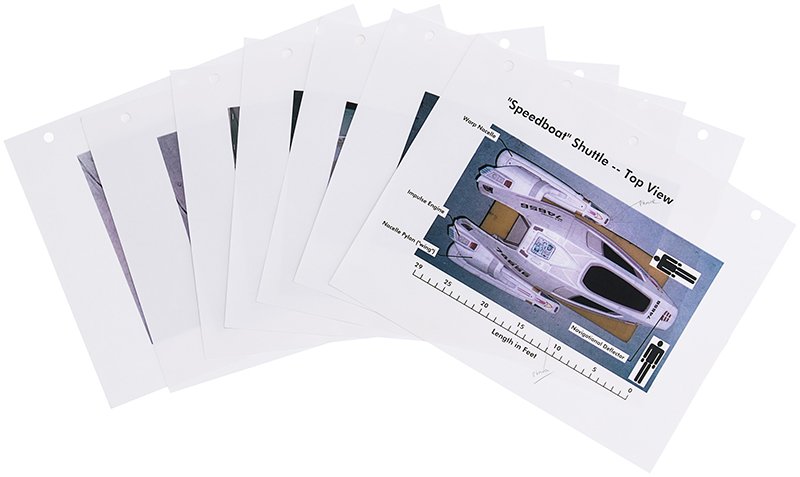 Star Trek: Voyager Speedboat Model Miniature Reference (1 of 1)