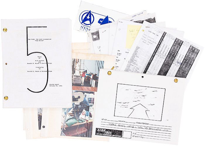 Star Trek: Generations Production Script Collection (1 of 1)