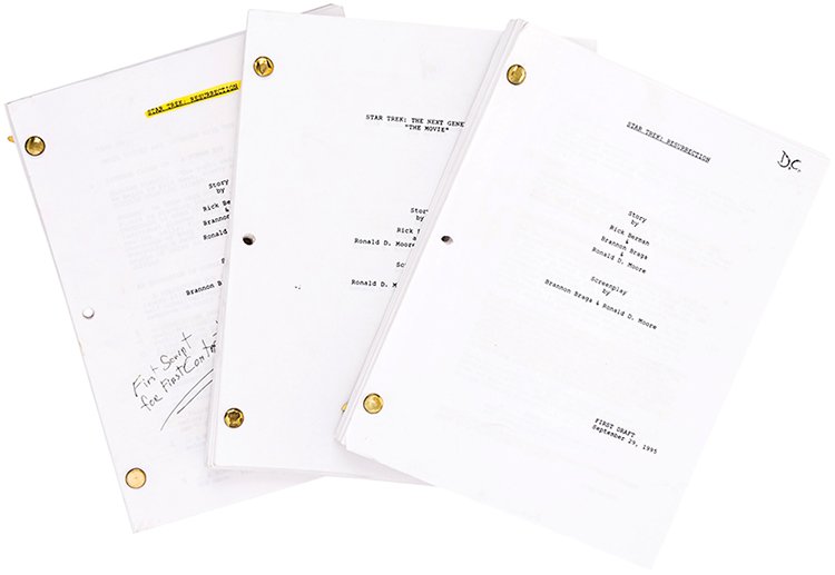Star Trek: First Contact Complete Script Collection (1 of 1)