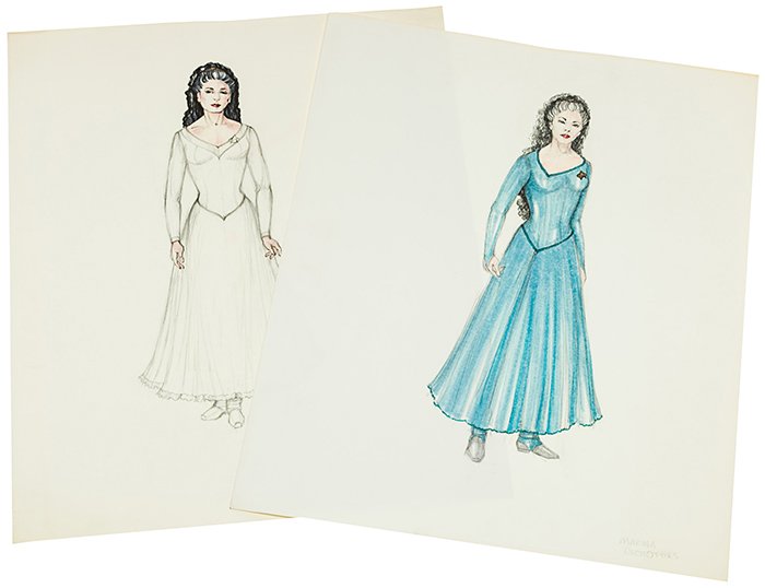 Star Trek: TNG Councilor Troi Dress Concept Artwork (1 of 1)