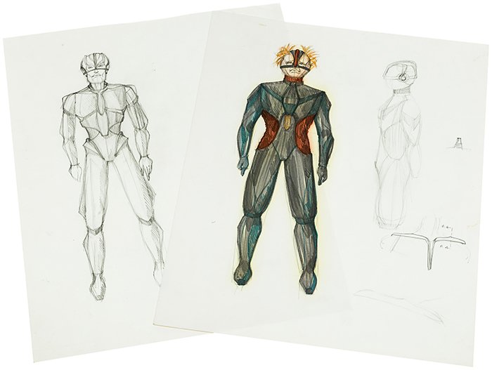 Star Trek: TNG Early Cardassian Concept Artwork (1 of 1)