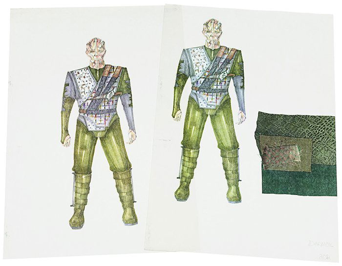 Star Trek: TNG Darmok Original Concept Artwork (1 of 1)
