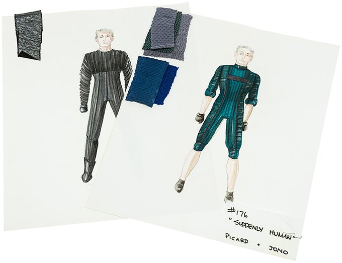 Star Trek: TNG Picard & Jono "Suddenly Human" Artwork (1 of 1)