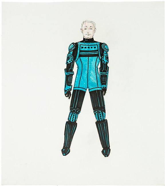 Star Trek: TNG Picard Workout Uniform Concept Art (1 of 1)