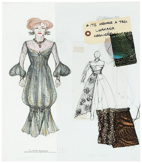 Star Trek: TNG Lwaxana Troi Concept Illustration (1 of 1)