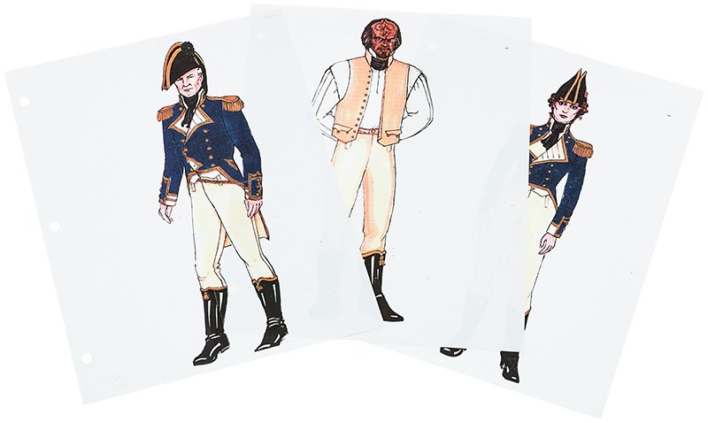 Star Trek: Generations Naval Uniform Concept Illustrati (1 of 1)