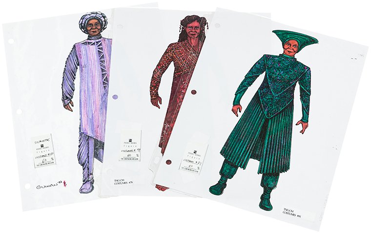 Star Trek: Generations Guinan Concept Artwork Collectio (1 of 1)