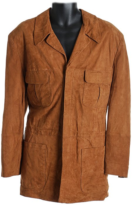 Warehouse 13 Artie's Brown Suede Jacket from Fractures (1 of 1)