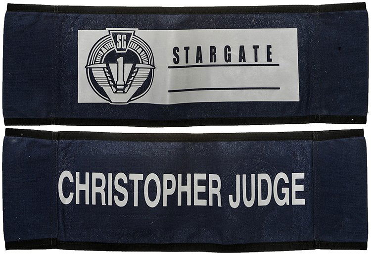 Stargate SG1 Christopher Judge Chair back (1 of 1)