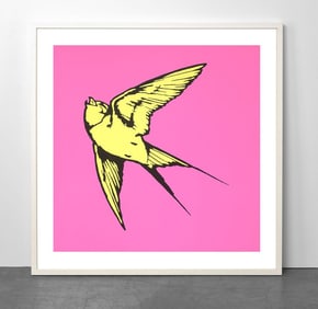 Love and Light Silkscreen Print by Dan Baldwin