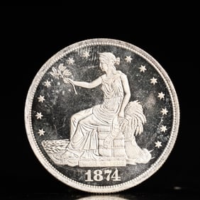 USA Trade Dollar 1874 Coin