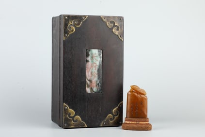 An Exquisite Tianhuang Stone Cicada Pattern Seal