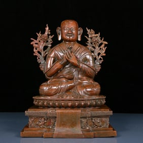 A Brilliant Alloy Copper Figure Of Brog.Mi With marks