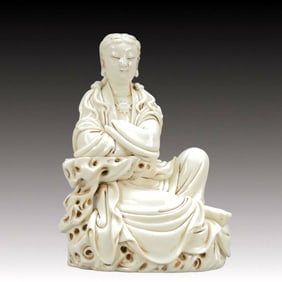 A Exquisite Ding yao Statue of Avalokitesvara Buddha statue