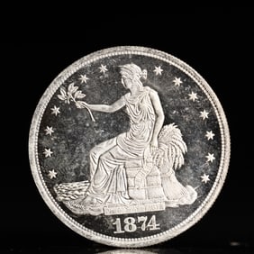 USA Trade Dollar 1874 Coin
