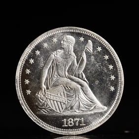 USA One Dollar 1871 Coin