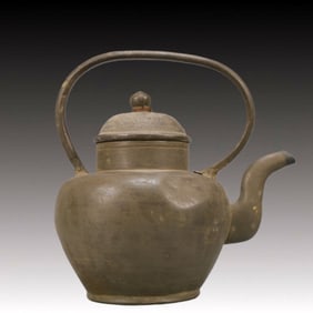 An Exquisite Bronze Ewer