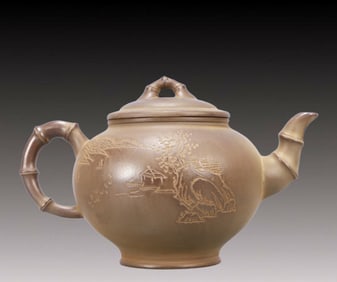 A Rare Purple Sands Poem Teapot