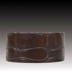 An Exquisite Zitanwood Cover Box