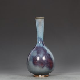 An Exquisite Jun yao Sky Blue Glazed Vase