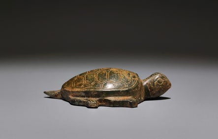 An Archaic Bronze Turtle Ornament