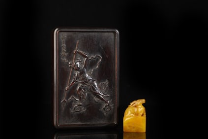 An Exquisite Tianhuang Stone Deer Pattern Seal