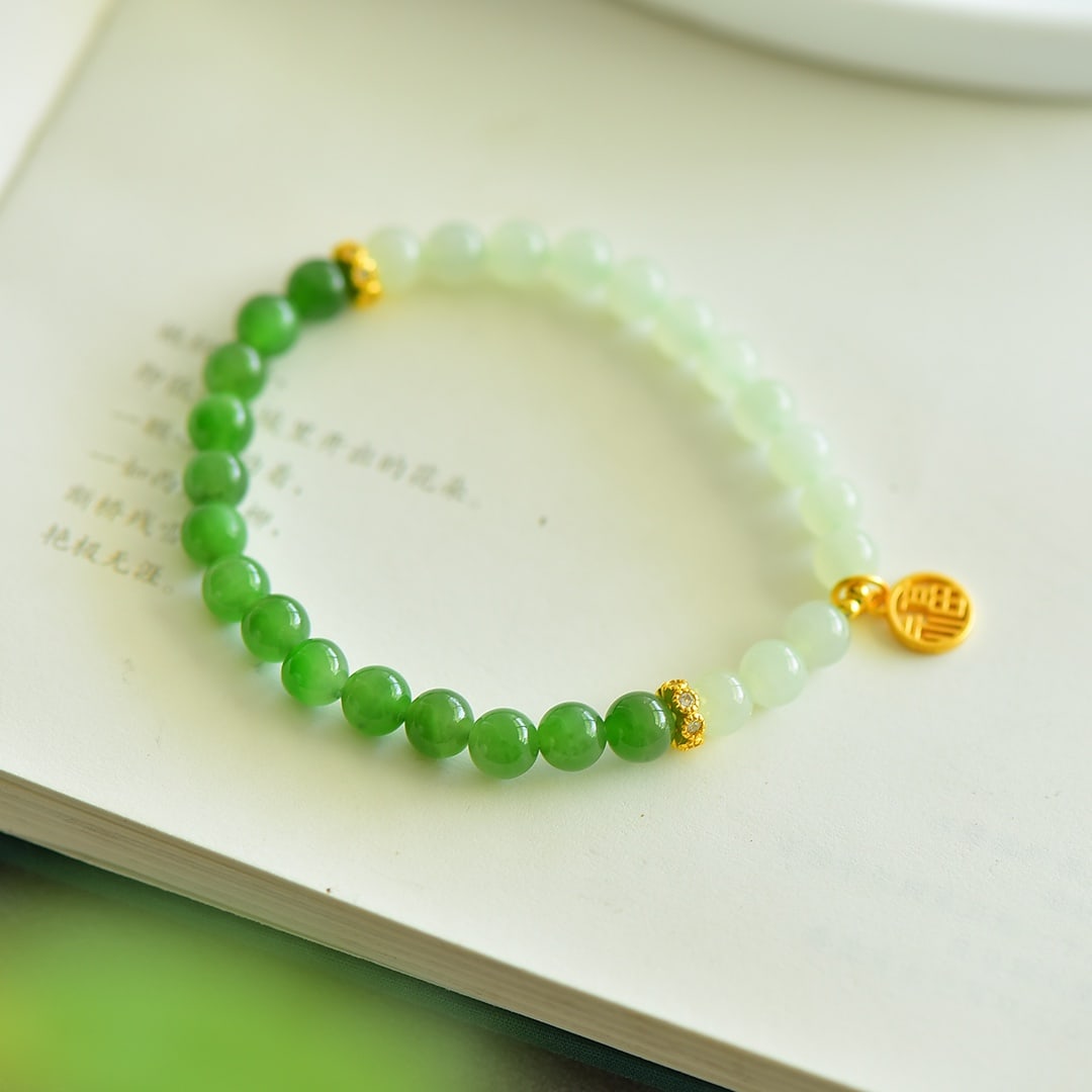 An Exquisite Jasper White Jade Bracelets: An Exquisite Jasper White Jade Bracelets,Size:6mm ???:????????,??????????? ??????