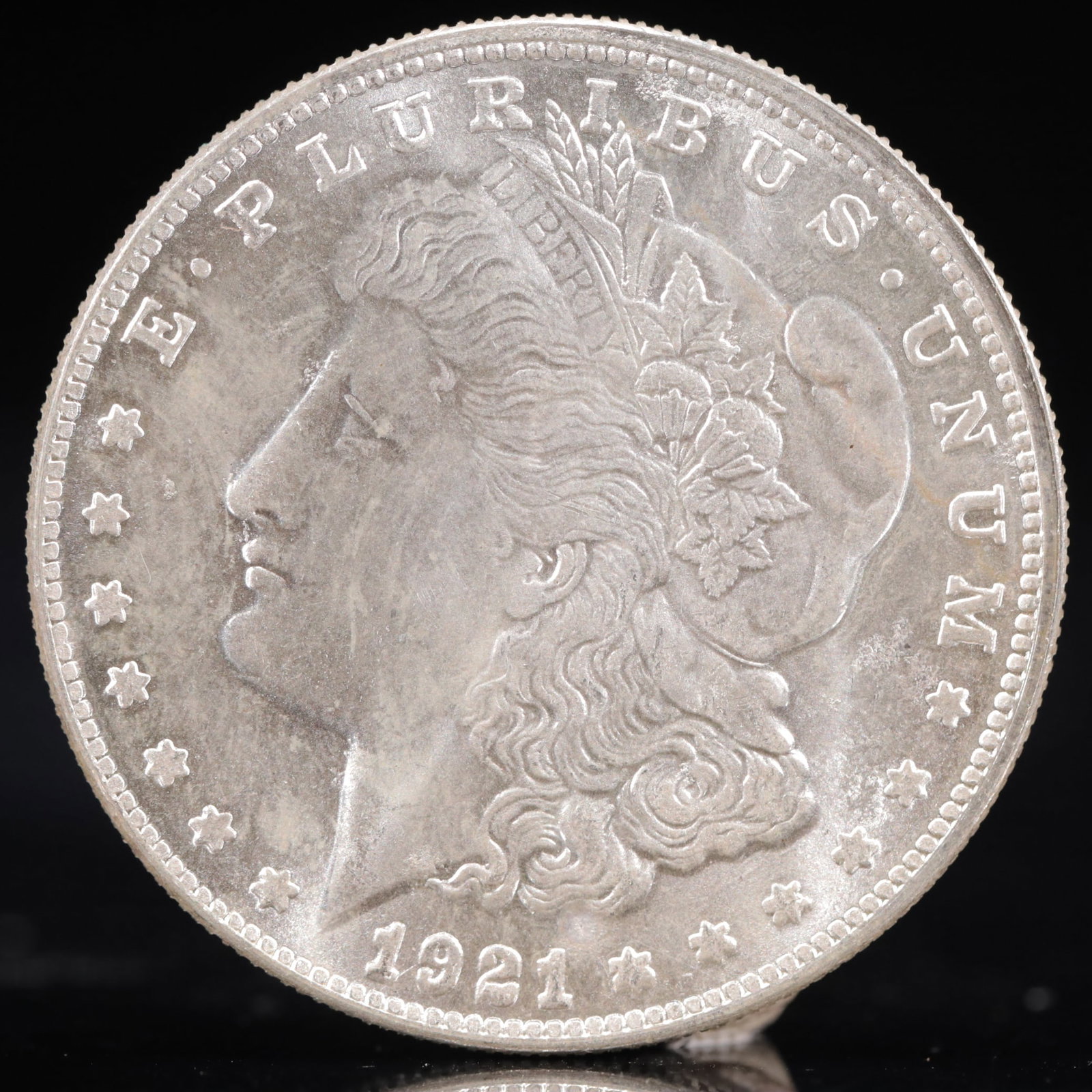 Liberty In God We Trust 1921 Sterling Silver One Dollar Coin: Liberty In God We Trust 1921 Sterling Silver One Dollar Coin, Eagle stamp, Weight:26.9g