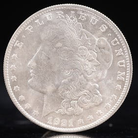 Liberty In God We Trust 1921 Sterling Silver One Dollar Coin