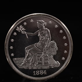 USA Trade Dollar 1884 Coin
