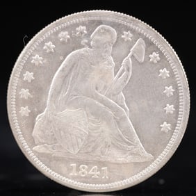 USA One Dollar 1841 Coin