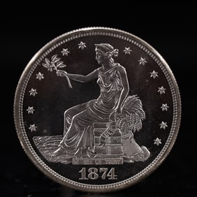 USA Trade Dollar 1874 Coin