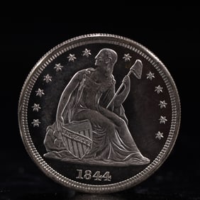 USA One Dollar 1844 Coin