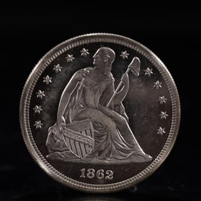 USA One Dollar 1862 Coin