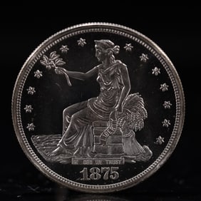 USA Trade Dollar 1875 Coin