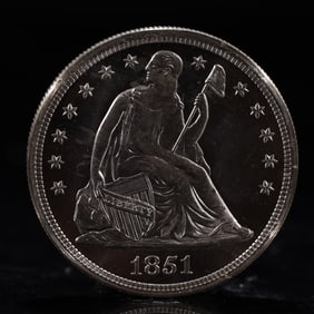 USA One Dollar 1851 Coin