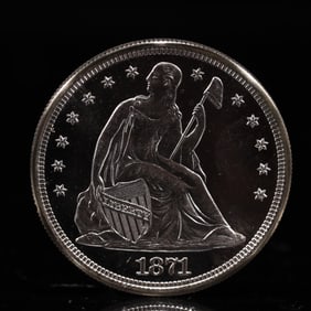 USA One Dollar 1871 Coin