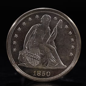 USA One Dollar 1850 Coin