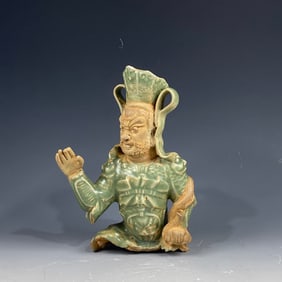 An Exquisite Longquan yao Figure Ornament