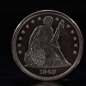 USA One Dollar 1849 Coin