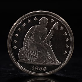 USA One Dollar 1859 Coin