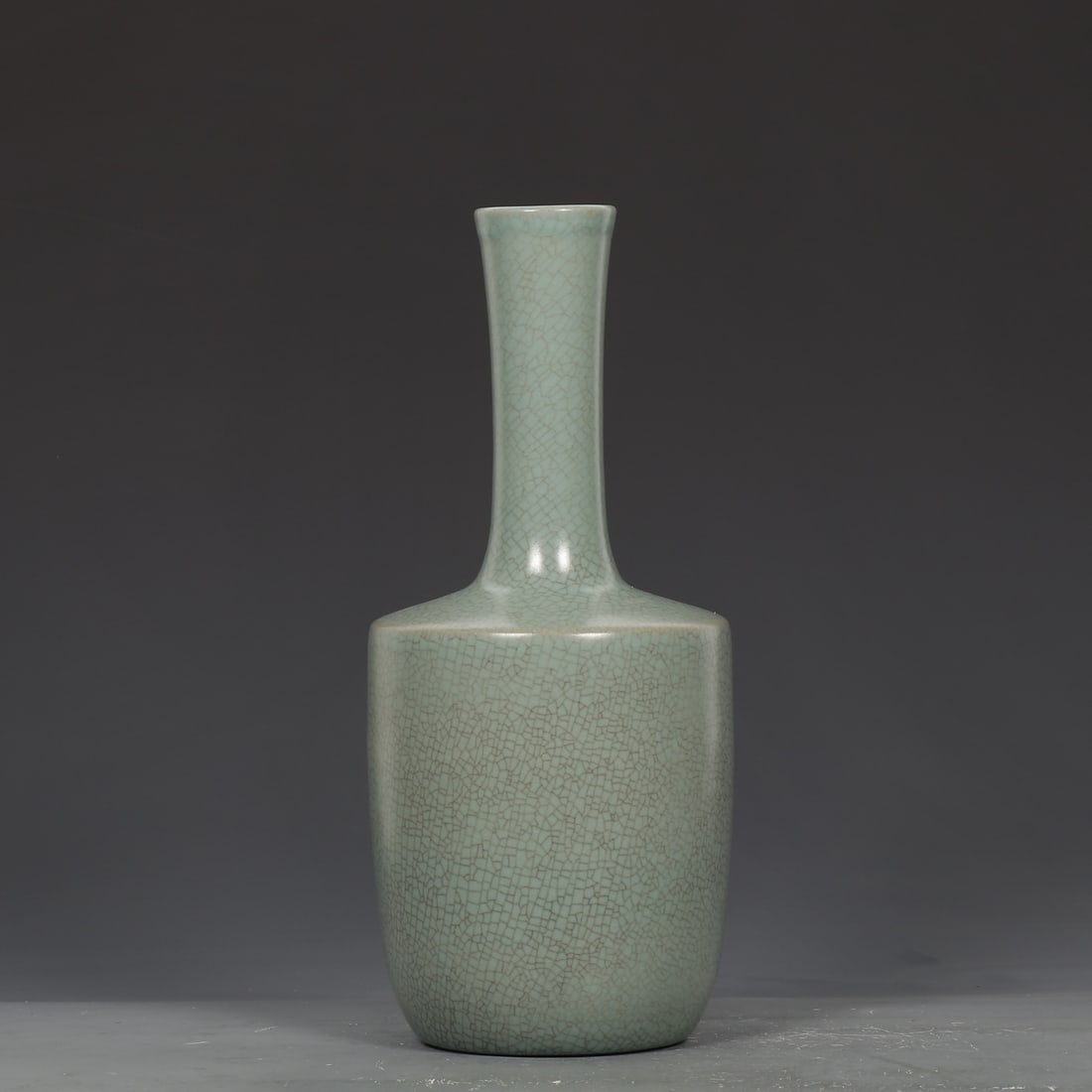 An Exquisite Ru yao Celeste Blue Glazed Vase (1 of 8)