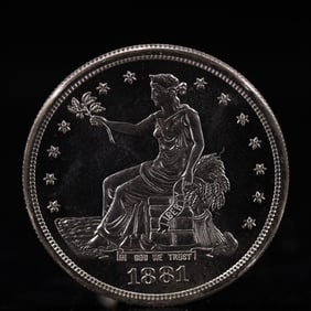 USA Trade Dollar 1881 Coin