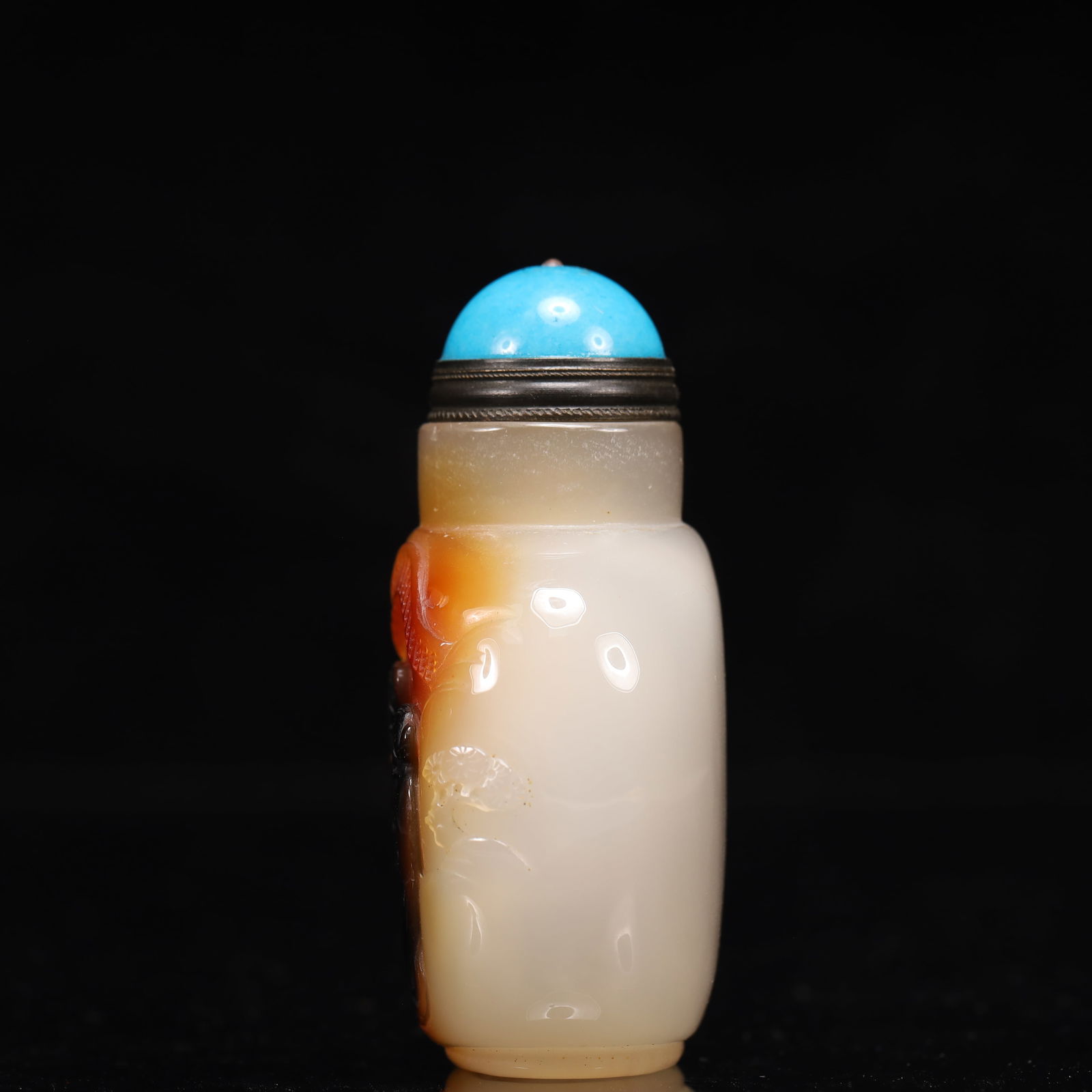 An Exquisite Agate Figure Pattern Snuff Bottle - 6