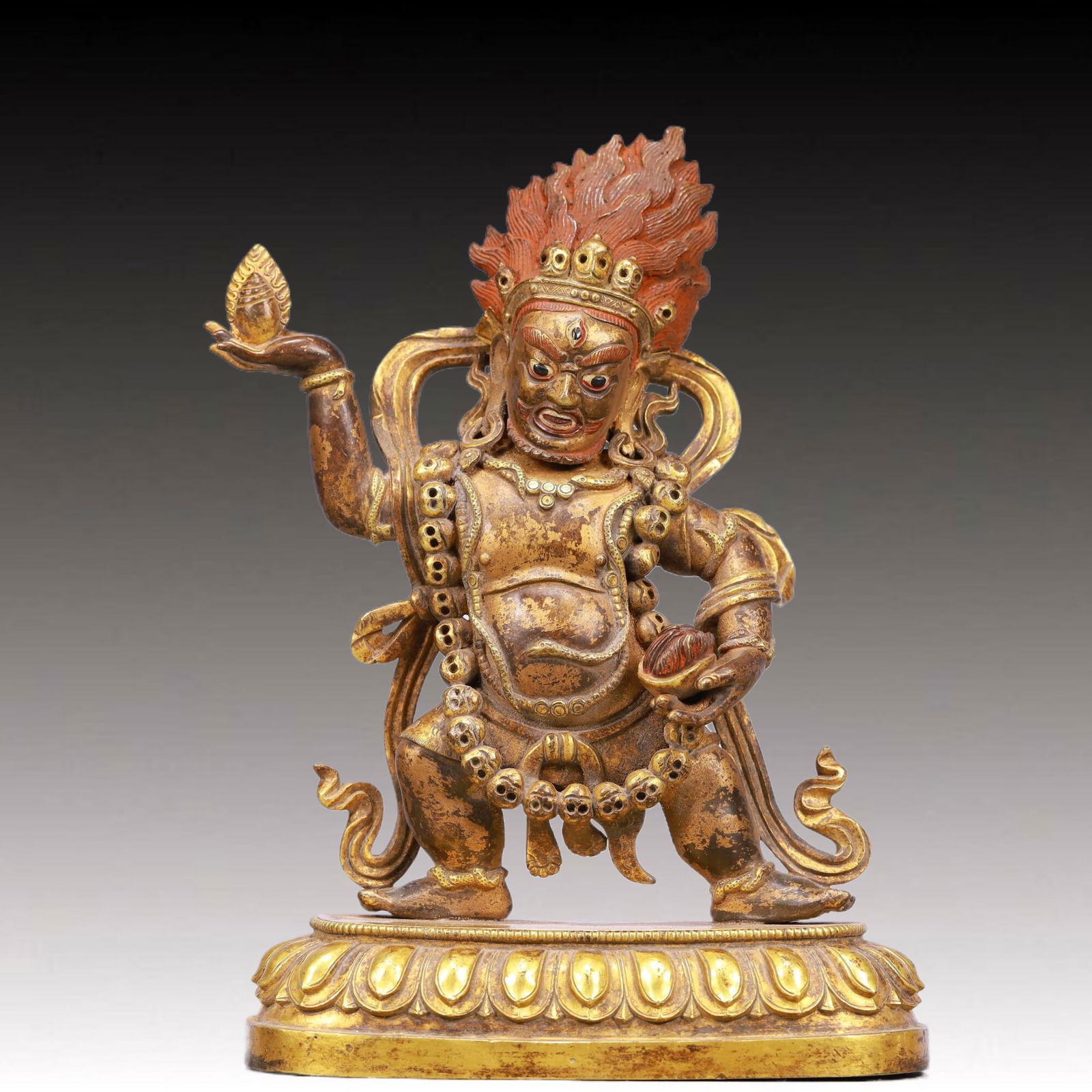 A Solemn A Rare Statue of Mammon (1 of 9)