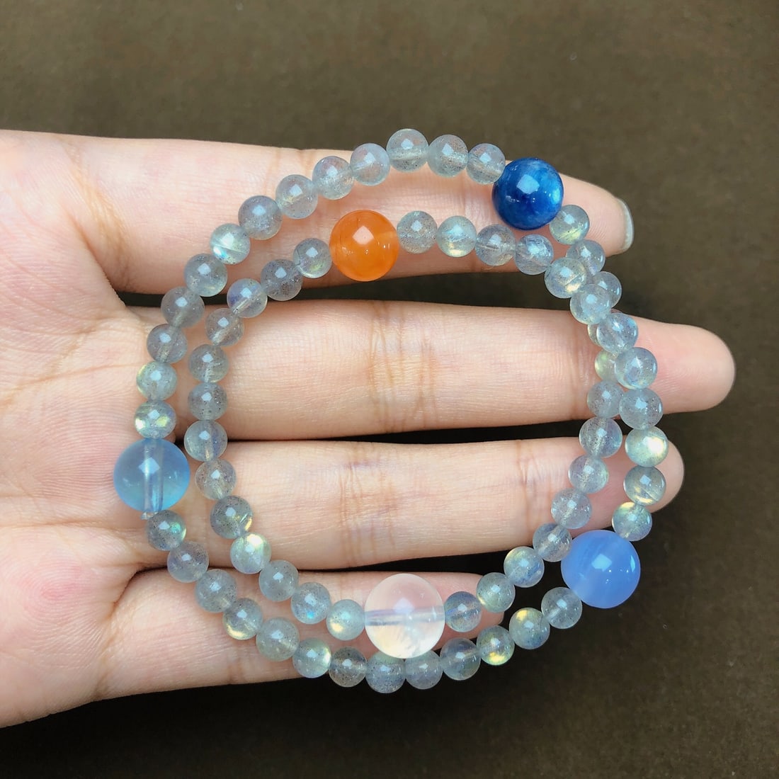 An Exquisite Crystal Bracelets: An Exquisite Crystal Bracelets,Size:5mm,10mm, Weight:18.0g 水晶手串